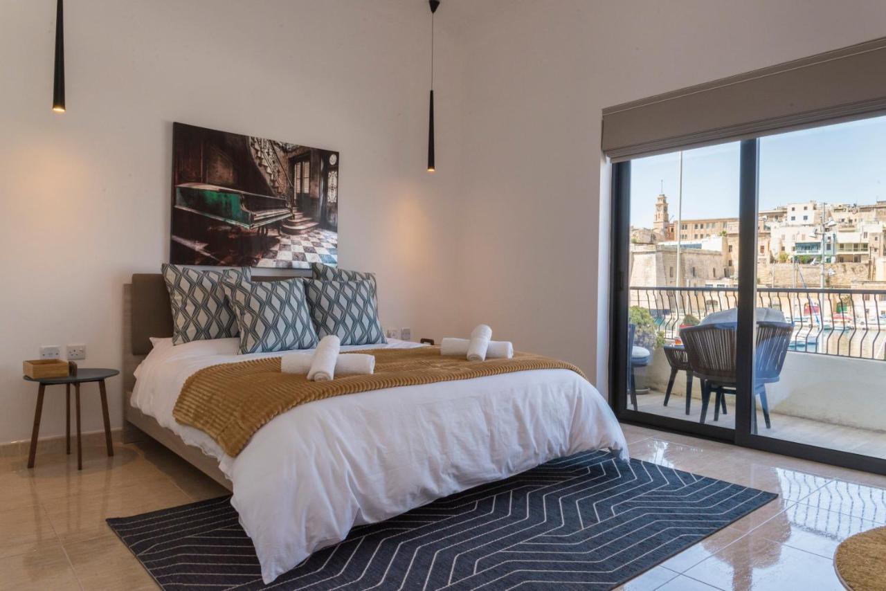 Vittoriosa' Seafront 2 Bed Highly Furnished Apartment Eksteriør bilde